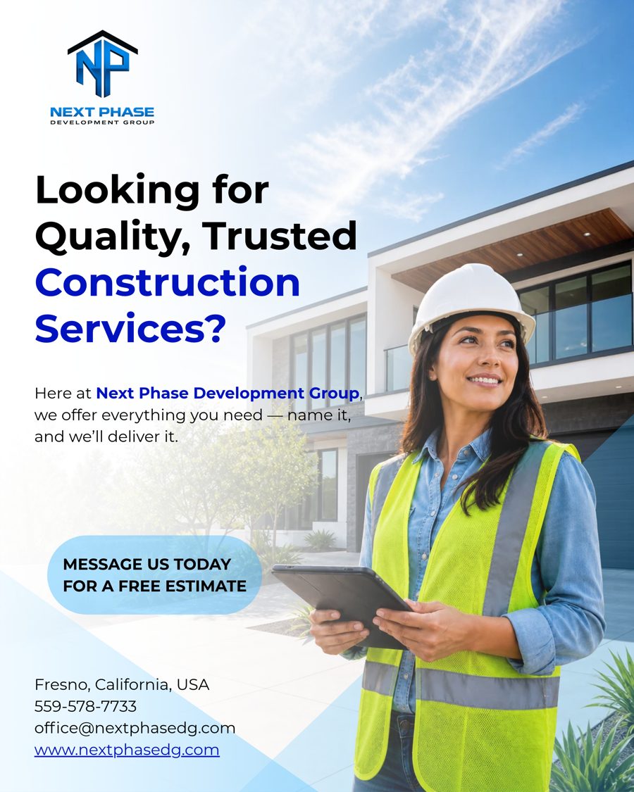 Next Phase Development Group free estimate social ad